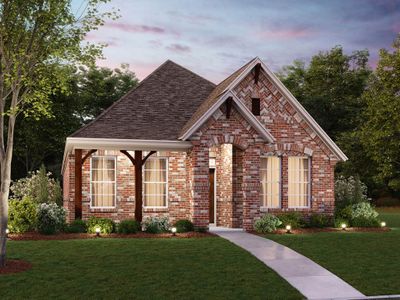 New construction Single-Family house 1041 Western Hills Dr, Crowley, TX 76036 plan Orchid - Cottage Series - image