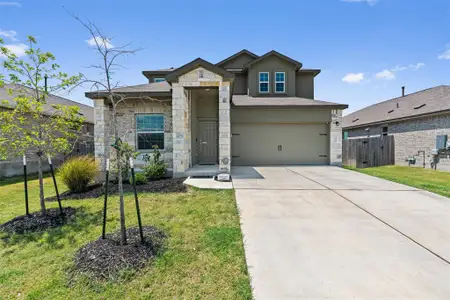 New construction Single-Family house 200 Montego St, Hutto, TX 78634 plan Brock - image