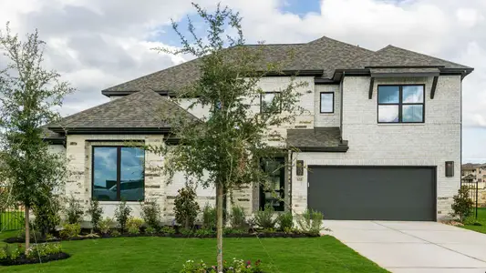 New construction Single-Family house 105 Keuchel Ln, Liberty Hill, TX 78642 plan 3978W - image