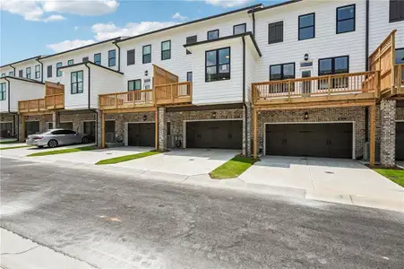 New construction Townhouse house 4211 Millcroft Pl, Unit 215, Buford, GA 30518 plan The Glendale - image
