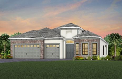 New construction Single-Family house 4844 Starlight Beach Ln, Lakewood Ranch, FL 34211 plan Layton - image
