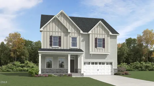 New construction Single-Family house 833 Cassa Clubhouse Wy, Knightdale, NC 27545 - image