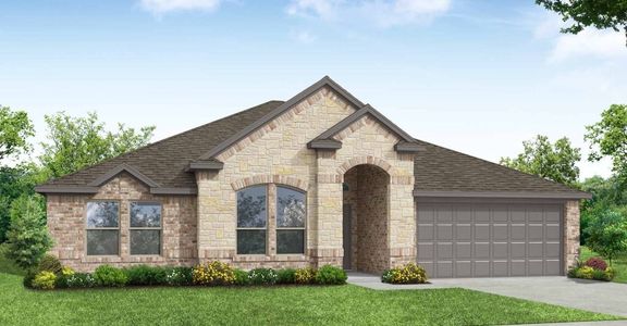 New construction Single-Family house 2624 Streamside Drive, Burleson, TX 76028 Dover- photo 0