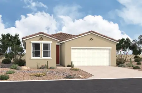 New construction Single-Family house 24176 W Carver Dr, Buckeye, AZ 85326 plan Fossil - image