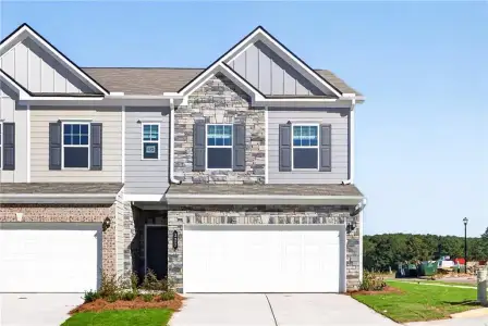New construction Townhouse house 327 Caroline Pl, Unit 172, Villa Rica, GA 30180 plan The Norwood II - image