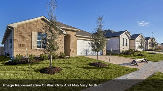 New construction Single-Family house 13808 Bothwell Place, Manor, TX 78653 The Lakeway- photo 0