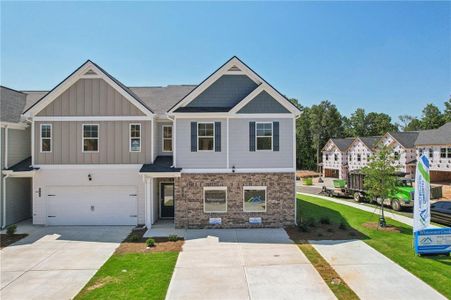 New construction Townhouse house 127 Stanchion Dr, Union City, GA 30291 The Lexington- photo 0 0