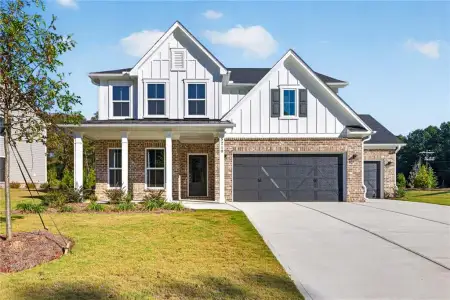 New construction Single-Family house 5210 Birch Valley Rd, Cumming, GA 30028 plan Continental - image