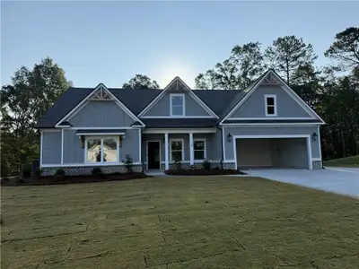 New construction Single-Family house 1135 Birch Wy, Loganville, GA 30052 plan The Emerson Ranch - image