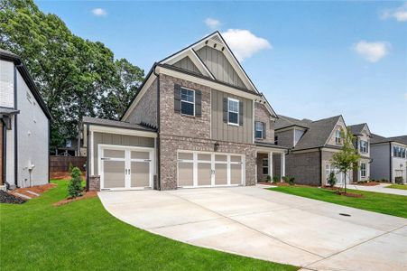 New construction Single-Family house 693 Secret Garden Ln, Dacula, GA 30019 plan Cascade - image