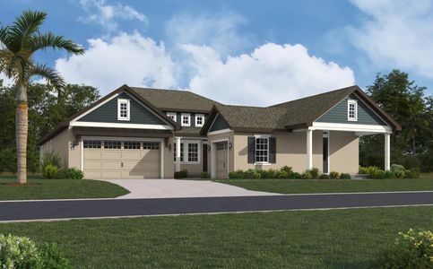 New construction Single-Family house 10399 Hexam Rd, Brooksville, FL 34613 plan Oakmont - image