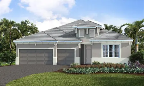 New construction Single-Family house 18723 Toulon Ct, Venice, FL 34293 plan Shoreline - image
