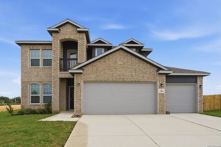 New construction Single-Family house 17414 Yellow Pine Dr, Elmendorf, TX 78112 plan Silverthorne - image
