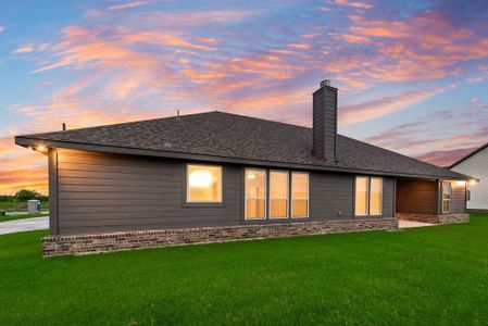 New construction Single-Family house 2469 Blackjack Oak Rd, Oak Ridge, TX 75161 plan Leona II - image