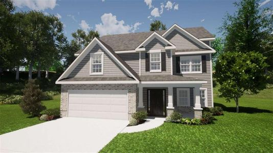 New construction Single-Family house 6401 River Plantation Dr, Lula, GA 30554 plan Cottonwood - image