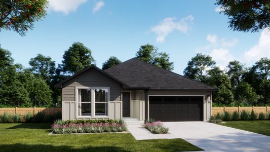 New construction Single-Family house 300 Romans Rd, Kyle, TX 78640 plan 4014 - image
