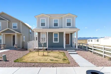 New construction Single-Family house 5105 Beartrack Pt, Colorado Springs, CO 80925 - image