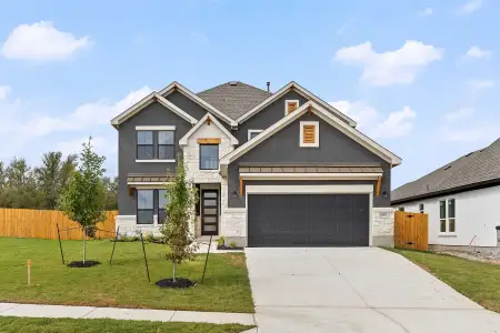 New construction Single-Family house 105 Little Tenina Trl, Cedar Creek, TX 78612 plan Madison - image