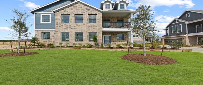 New construction Single-Family house 11819 Marbled White Lane, Humble, TX 77346 Riverdale- photo 0