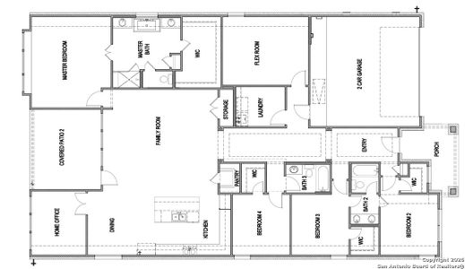 New construction Single-Family house 1590 Lone Grapevine, New Braunfels, TX 78132 plan Franklin - image 4