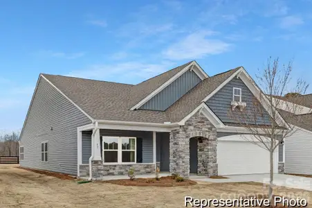 New construction Single-Family house 431 Whispering Hills Dr, Unit 154bp, Locust, NC 28097 - image