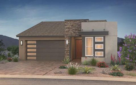 New construction Single-Family house 33670 N Chevelon Dr, Peoria, AZ 85383 plan Flourish II - image