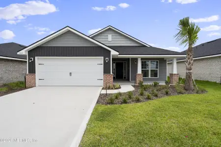 New construction Single-Family house 3354 Meadow Ridge Pl, Green Cove Springs, FL 32043 plan 1820 - image