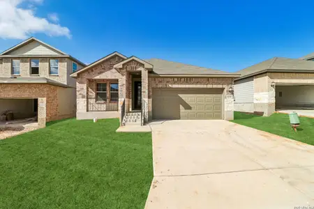 New construction Single-Family house 1539 Ravine Wy, New Braunfels, TX 78132 plan The Allen (840) - image