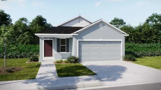 New construction Single-Family house 3856 Bluethread Way, Kissimmee, FL 34759 The Victoria- photo 0