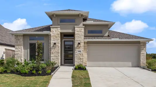 New construction Single-Family house 6907 Hickory Ember Dr, Manvel, TX 77578 plan 2504W - image