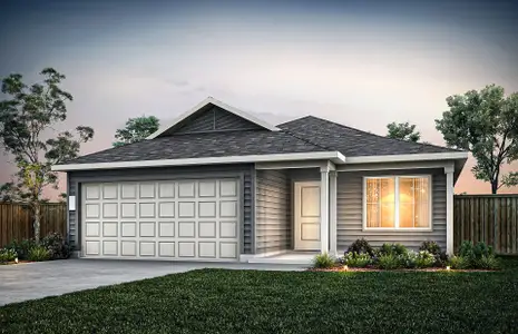 New construction Single-Family house 252 Elk Ave, San Marcos, TX 78666 plan Hewitt - image