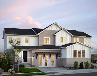 New construction Single-Family house 6881 Hidden Cove Ct, Castle Pines, CO 80108 Plan 3512- photo 0