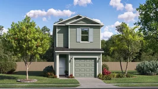 New construction Single-Family house Ocala, FL 34472 plan Breeze - image