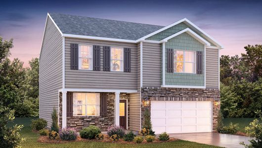New construction Single-Family house Wellford, SC 29385 plan Penwell - image