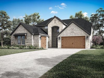 New construction Single-Family house 401 E Luna Blue Ln, Jarrell, TX 76537 - image