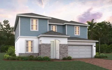 New construction Single-Family house 664 Birdswill St, Deland, FL 32724 plan Lopez - image