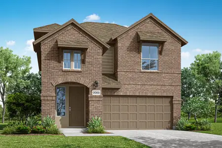 New construction Single-Family house 125 High Valley Dr, Liberty Hill, TX 78642 Mariposa- photo 0
