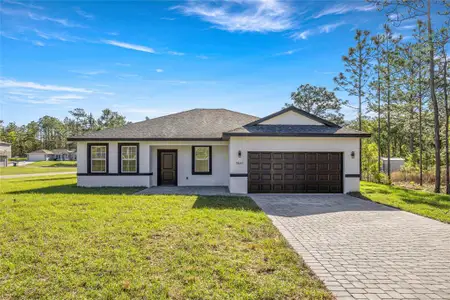 New construction Single-Family house 7841 N Santos Dr, Citrus Springs, FL 34434 - image