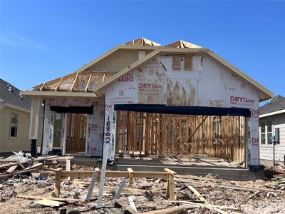 New construction Single-Family house 18802 Lucas Michael Way, New Caney, TX 77357 Leopold- photo 2 2