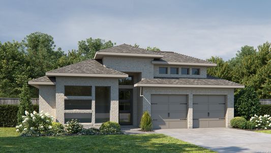 New construction Single-Family house 241 Sasparilla, Boerne, TX 78006 plan 2663W - image