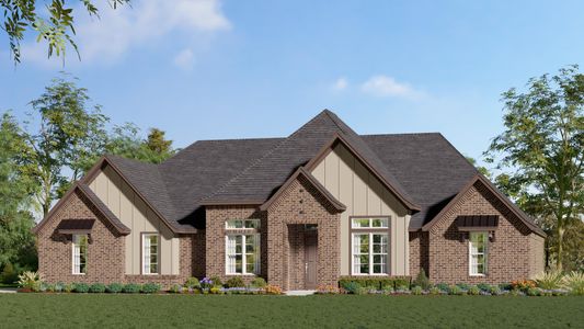 Elevation B | Concept 2586 at Hidden Creek Estates in Van Alstyne, TX by Landsea Homes