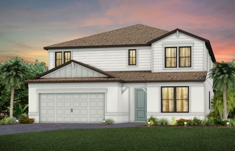 New construction Single-Family house 2988 Winding Creek Trl, North Port, FL 34289 plan Yellowstone - image