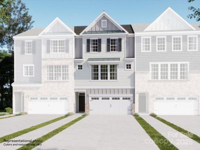 New construction Townhouse house 1115 Bandon Dr, Waxhaw, NC 28173 - image