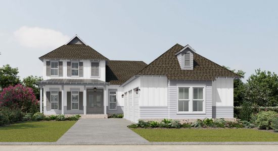 New construction Single-Family house 28 N Saint Claire Ln, Freeport, FL 32439 plan Whitman II G - image