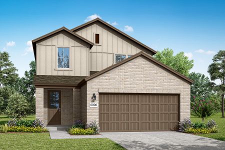 New construction  house 256 Faulkner St, Liberty Hill, TX 78642 plan Fieldstone - image