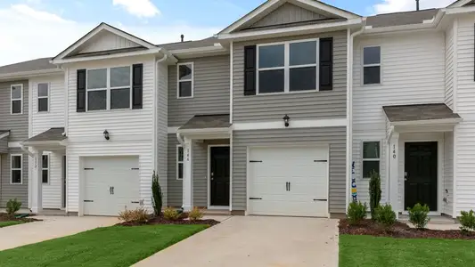 New construction Townhouse house 197 Holton St, Wilson's Mills, NC 27577 plan Pearson - image