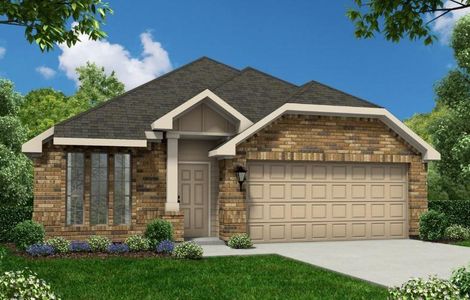 New construction Single-Family house 797 Apple Blossom Drive, La Marque, TX 77568 Banbury- photo 0