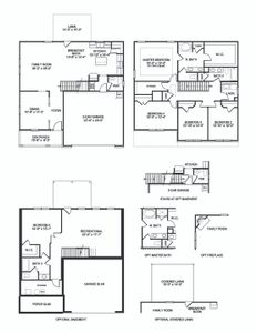 New construction Single-Family house 629 Bald Ridge Cir, Unit 59, Demorest, GA 30535 plan 2307 - image