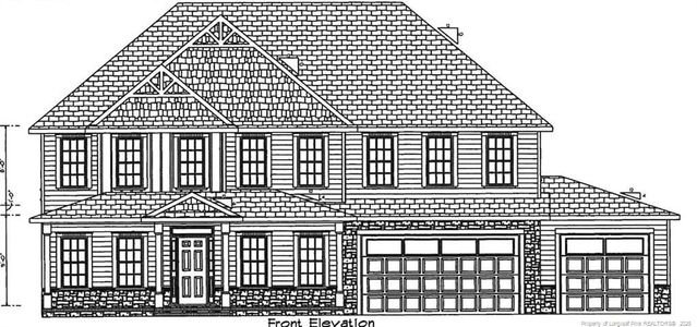 New construction Single-Family house 1951 Thomas Wood Dr, Fayetteville, NC 28306 - image