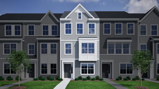 New construction Townhouse house 176 White Oak Garden Way, Garner, NC 27529 null- photo 8 8